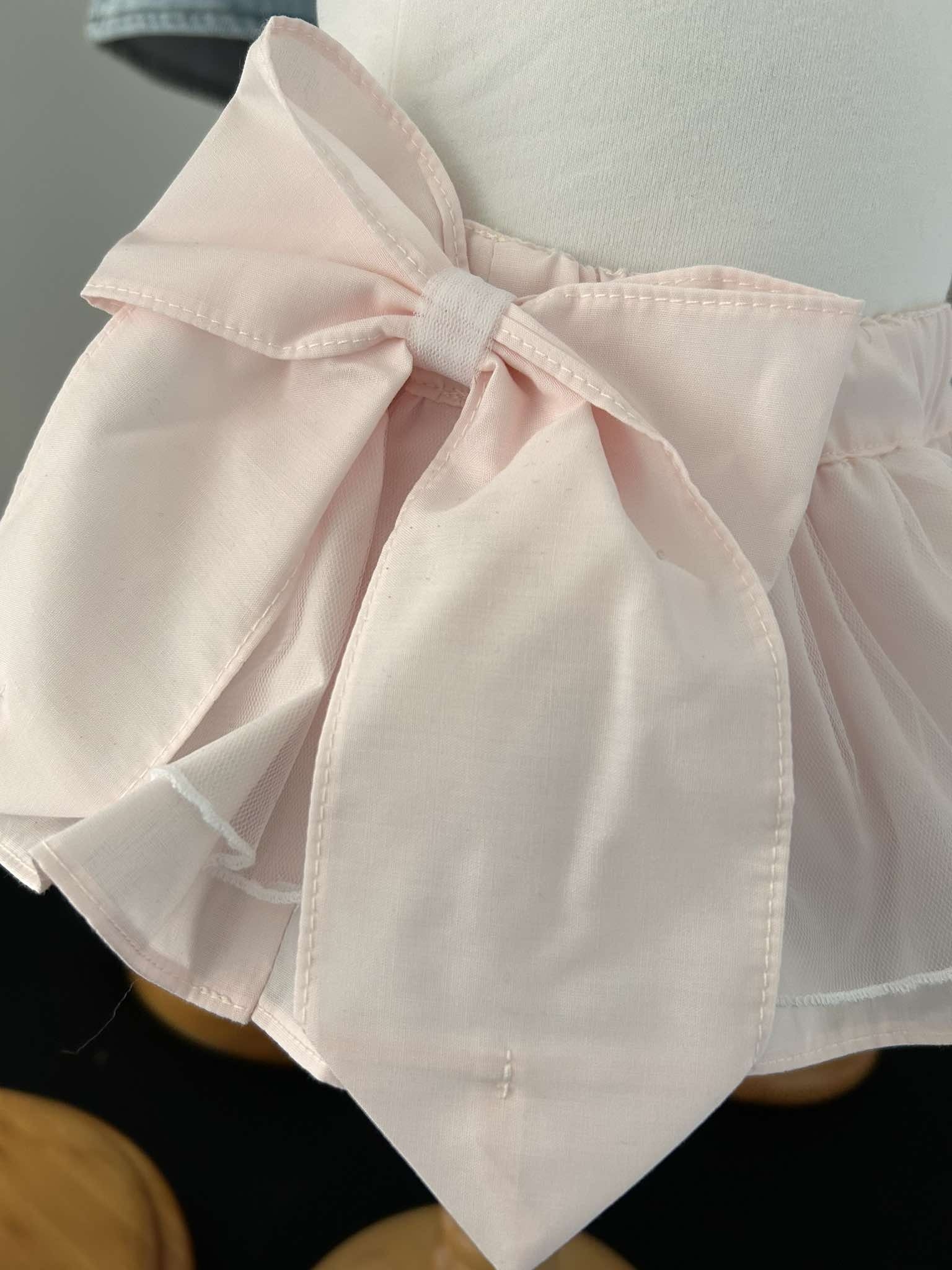 Cordel Bloomer roze strik