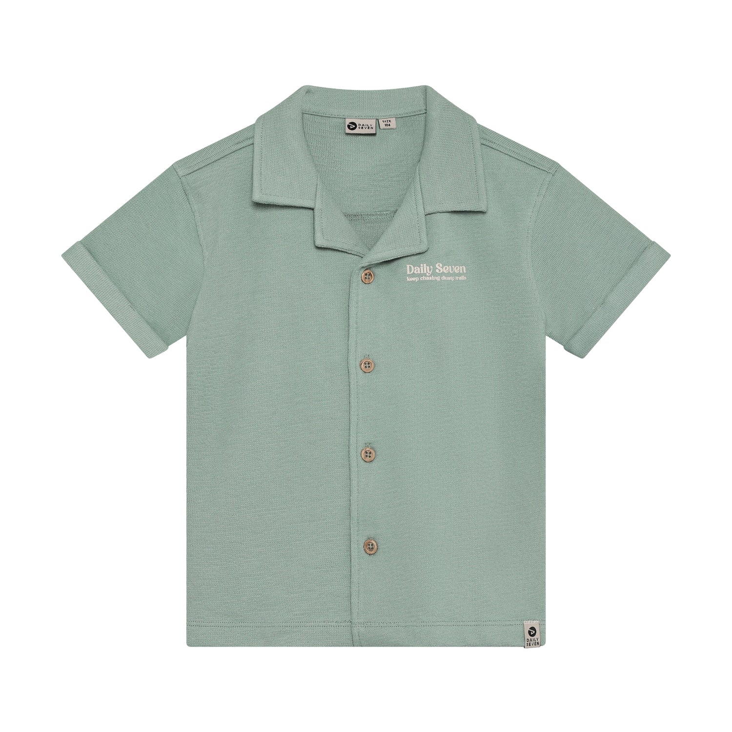 T-shirt polo green milieu