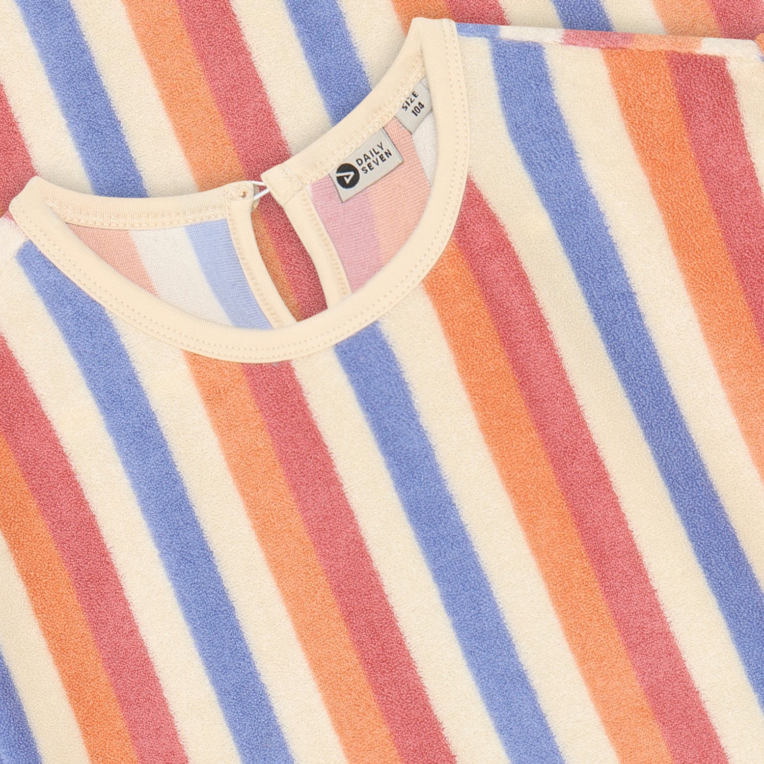 T-shirt terry striped