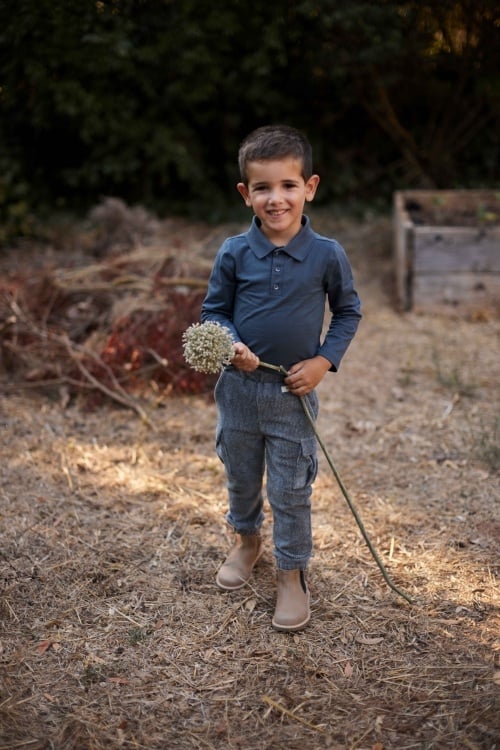 Baje Studio Broc polo lange mouwen