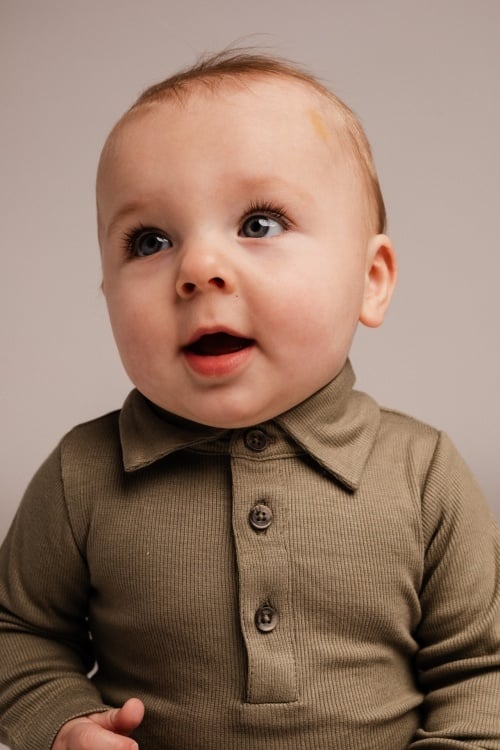 Baje Studio Davos polo lange mouwen