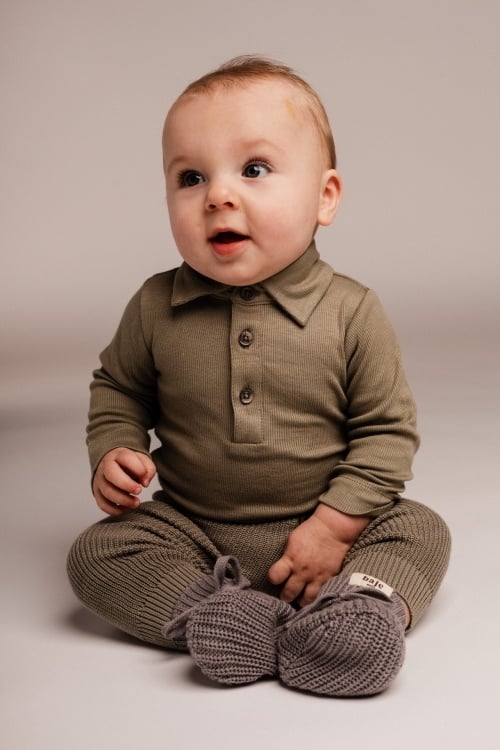 Baje Studio Davos polo lange mouwen