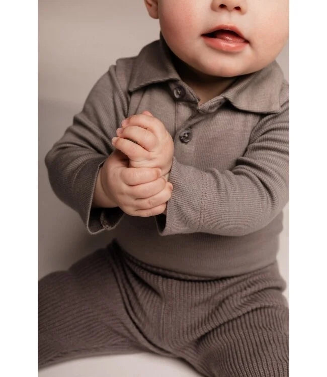 Baje Studio Davos polo lange mouwen