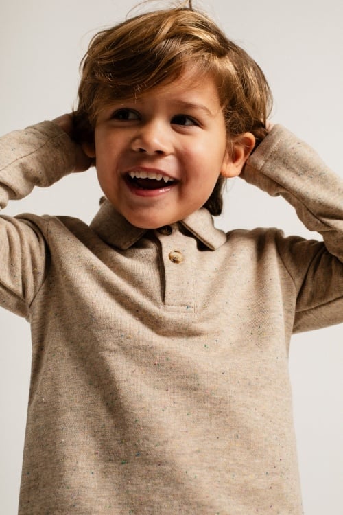 Baje Studio Denezy trui sand multicolor