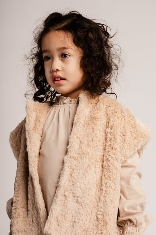 Baje Studio Rossa gilet beige