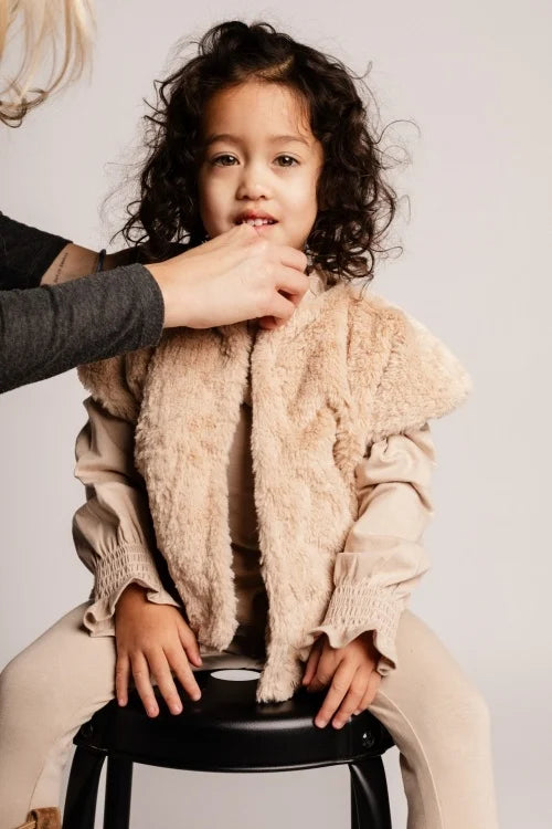 Baje Studio Rossa gilet beige