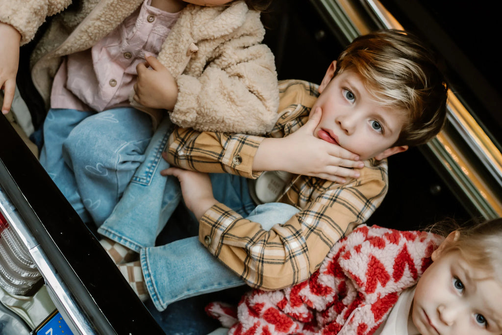 Daily seven Hemd check print daily 7