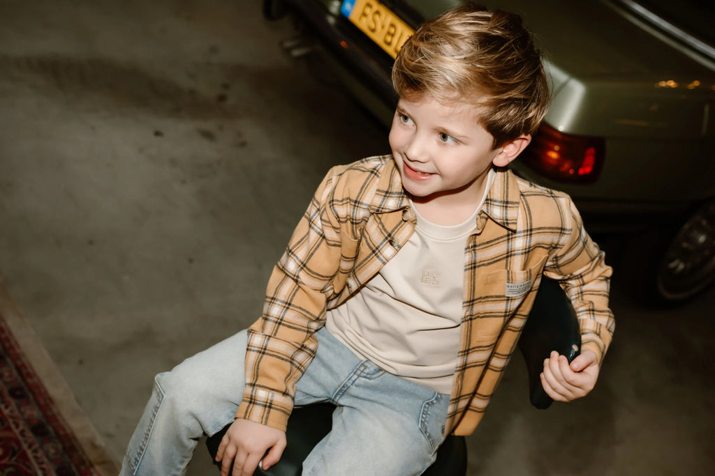 Daily seven Hemd check print daily 7