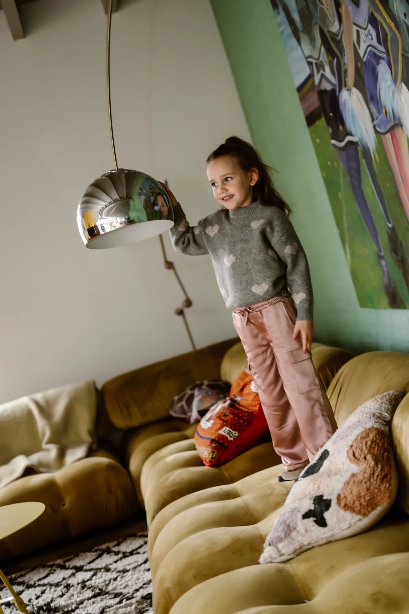 Daily seven Knitted Sweater Heart