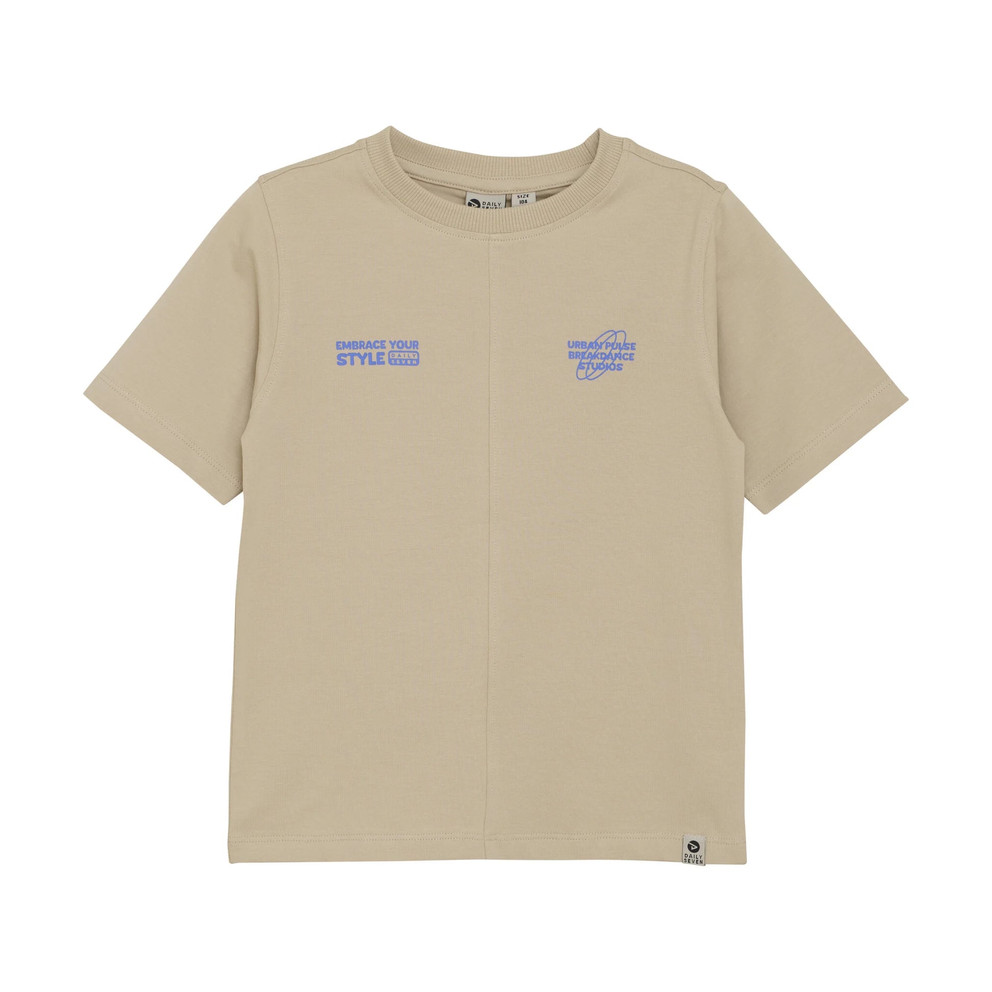 Daily seven T-shirt daily seven print 