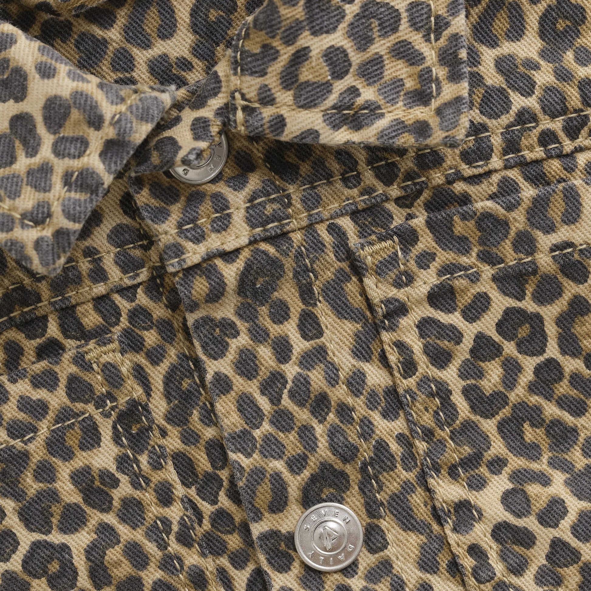 Daily seven Twill Jacket Animal