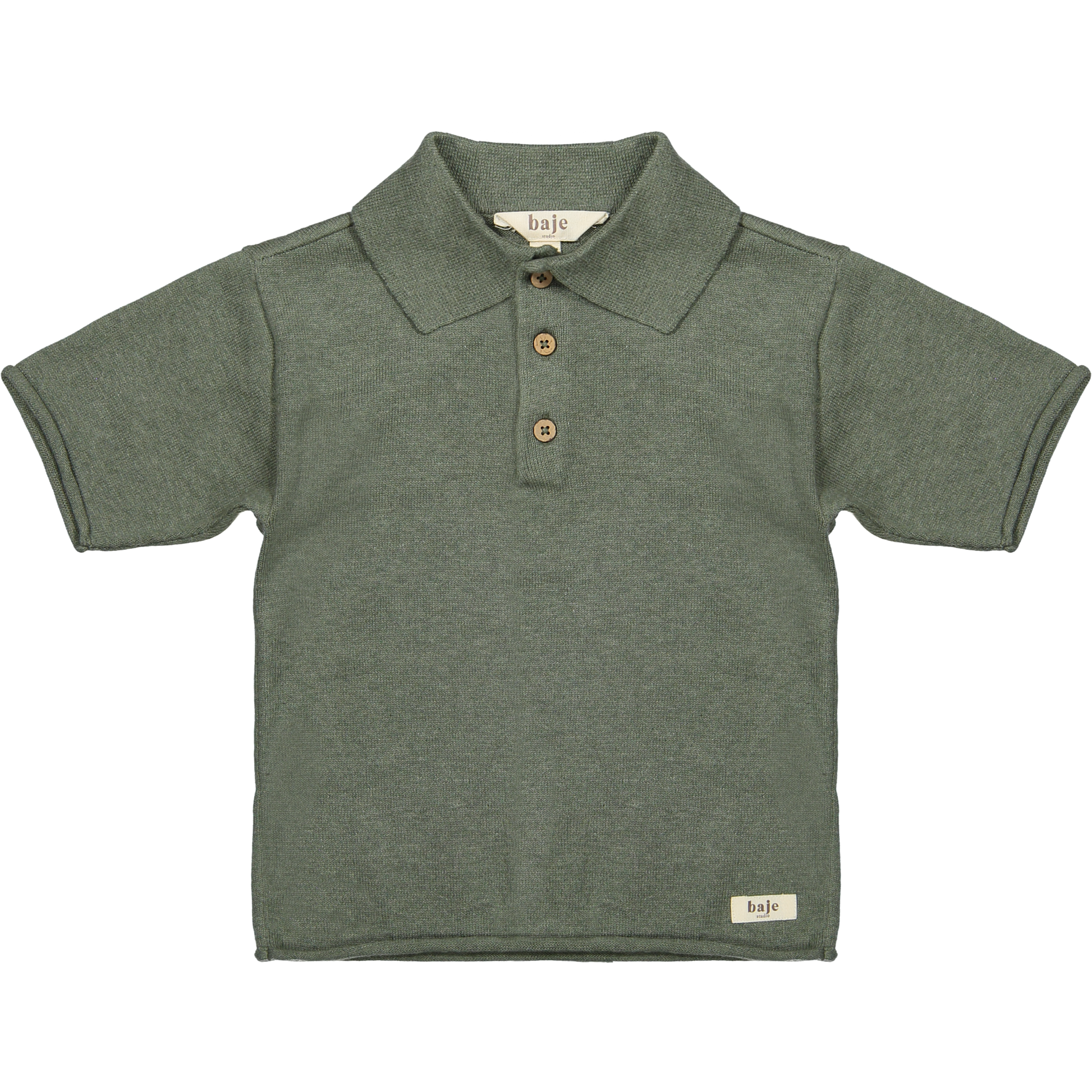 Baje Studio Estoi green agave polo
