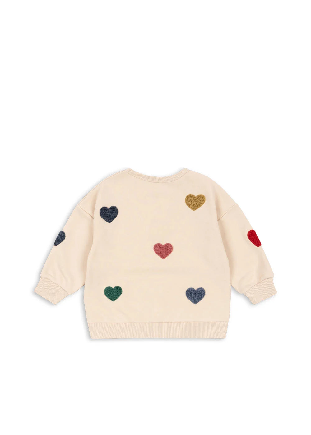 Konges Slojd Lou sweater, trui met hartjes