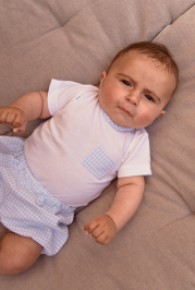 Baby Gi Shortje vichy ruit